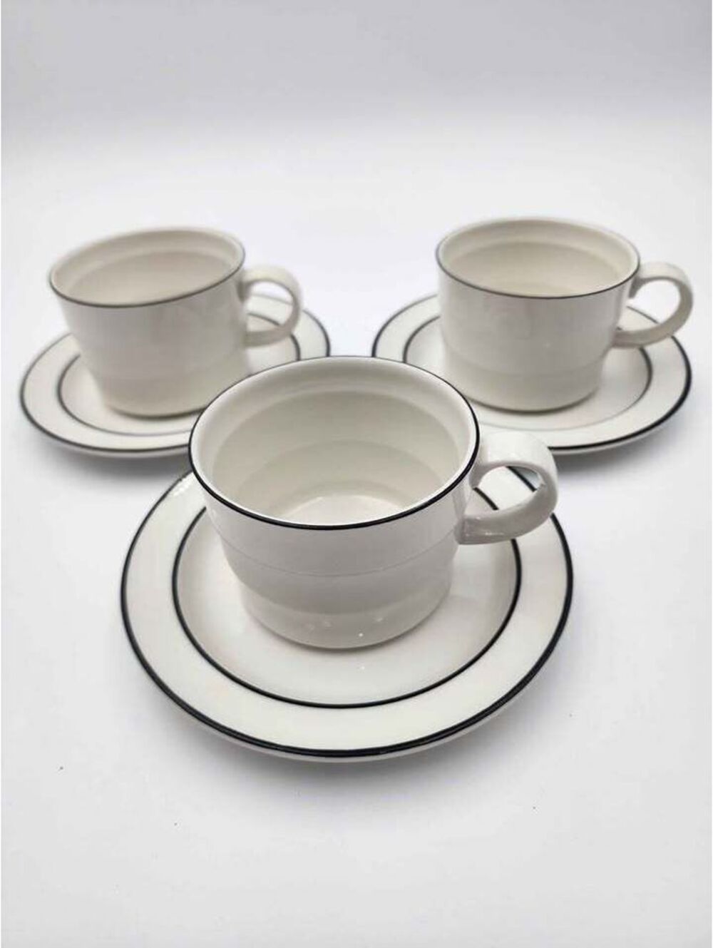Johnson Brothers Cups and Saucers - Set of 3
